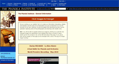 Desktop Screenshot of pianola.org